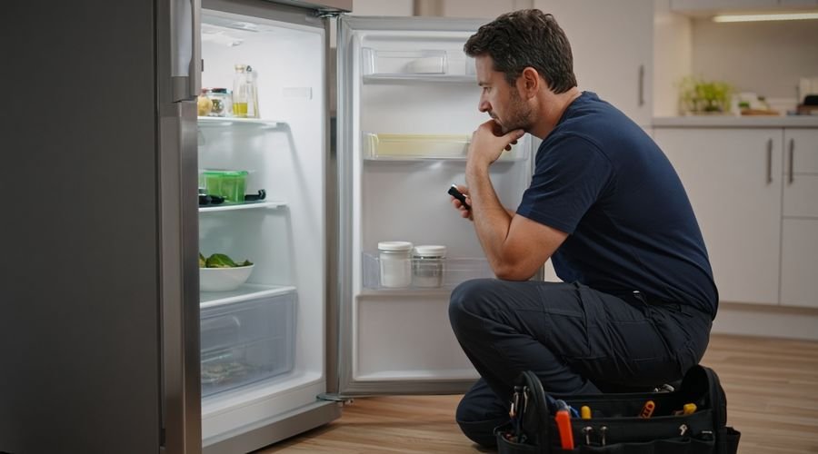 Refrigerator coils and airflow check