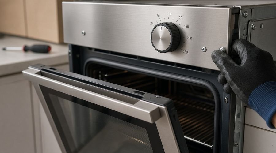 Oven temperature sensor inspection